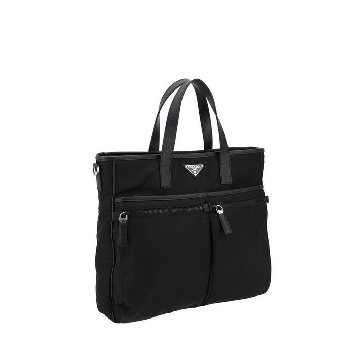 Prada Black Nylon Shoulder Bag