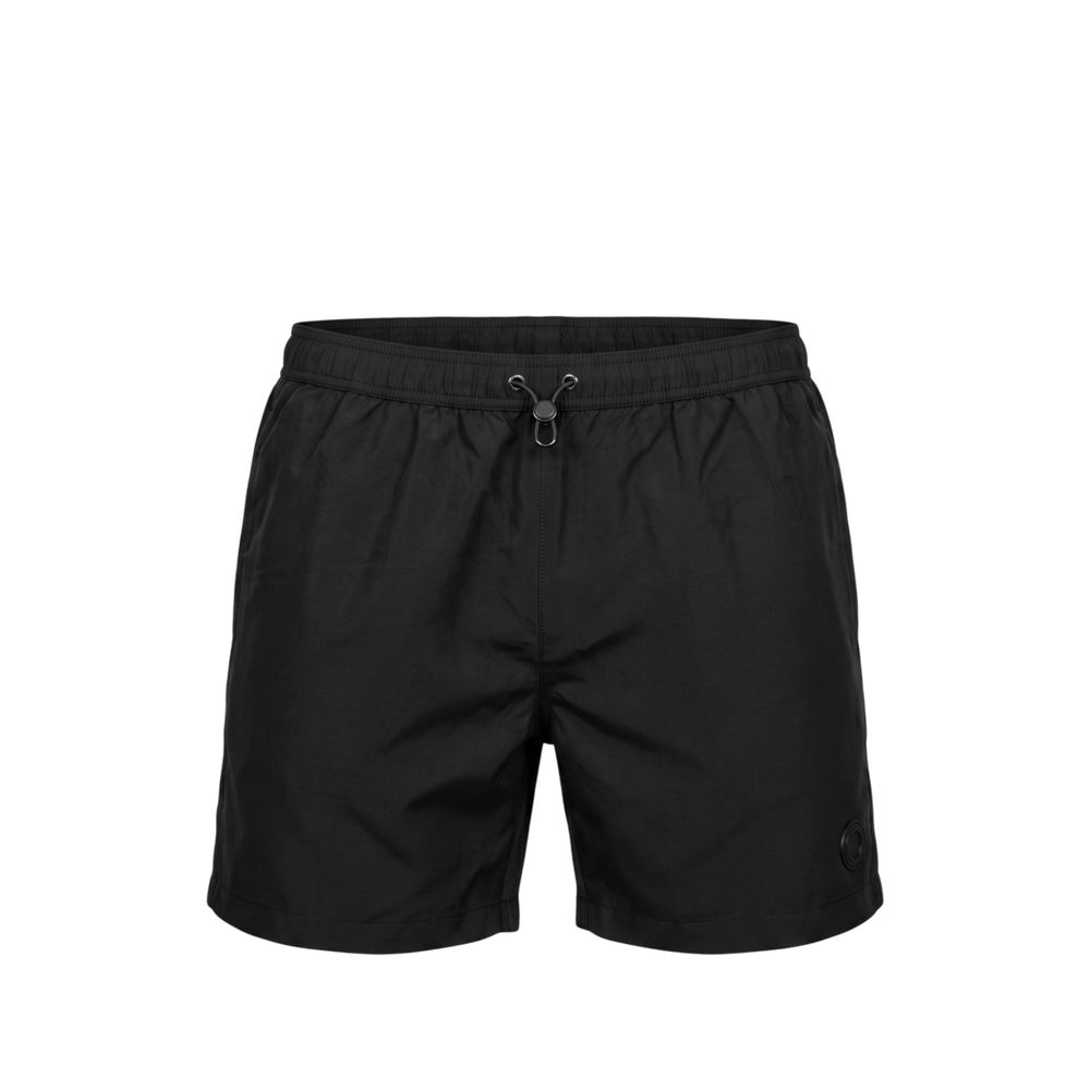 Trussardi Beachwear Black Polyester Men&
