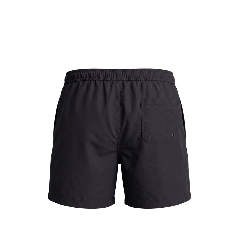 Trussardi Beachwear Black Polyester Men&