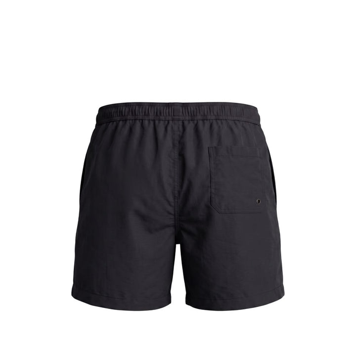 Trussardi Beachwear Black Polyester Men&