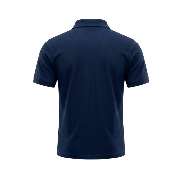 Trussardi Beachwear Blue Cotton Men&