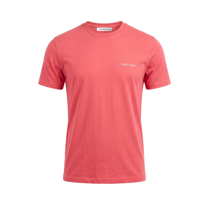 Trussardi Beachwear Red Cotton Men&