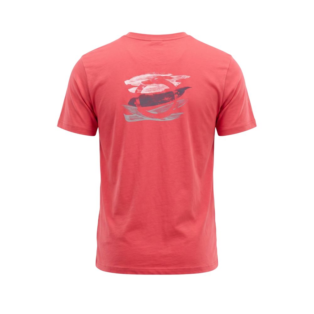 Trussardi Beachwear Red Cotton Men&