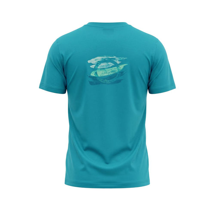 Trussardi Beachwear Light Blue Cotton Men T-Shirt