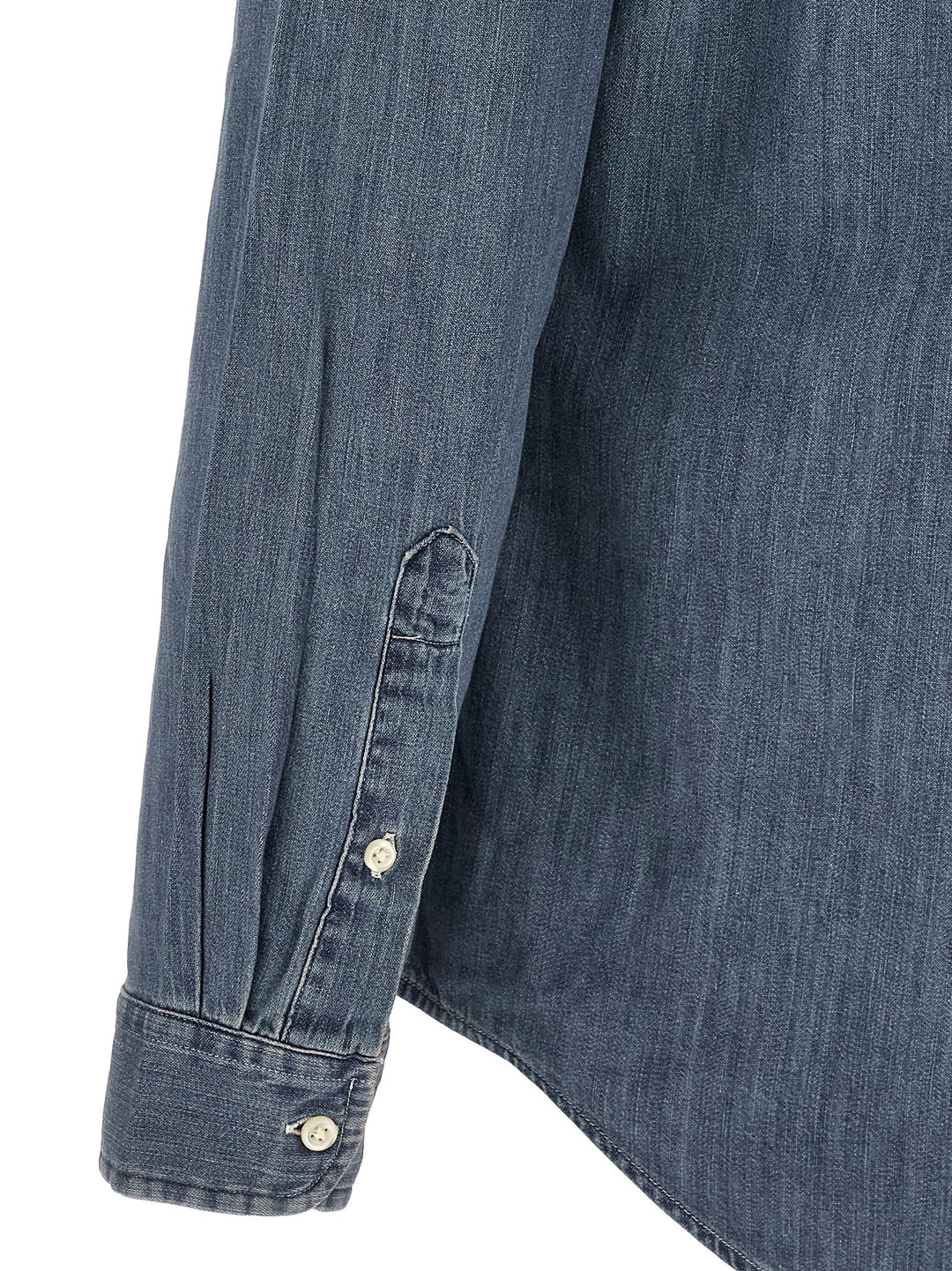 Polo Ralph Lauren Blue Cotton Blouse