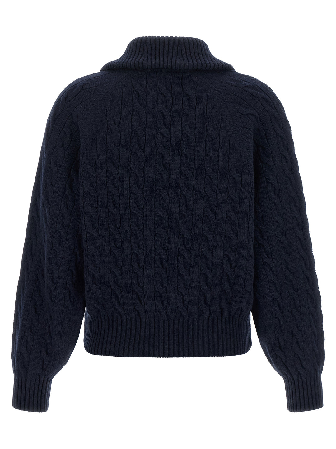 Polo Ralph Lauren Blue Wool Cardigan