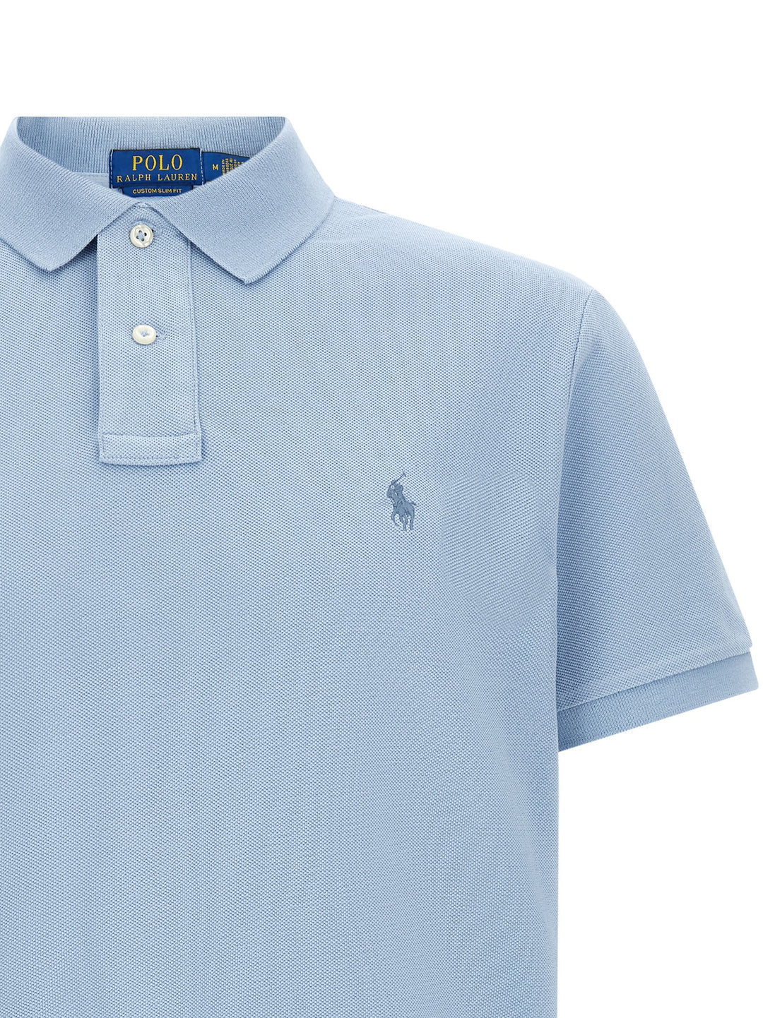 Polo Ralph Lauren Blue Cotton Polo Shirt
