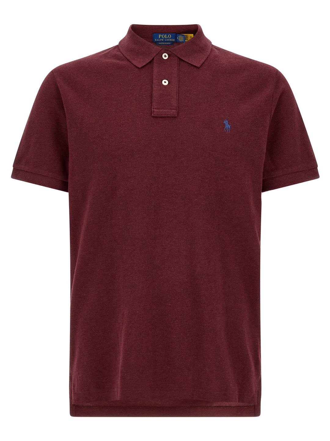 Polo Ralph Lauren Bordeaux Cotton Polo Shirt