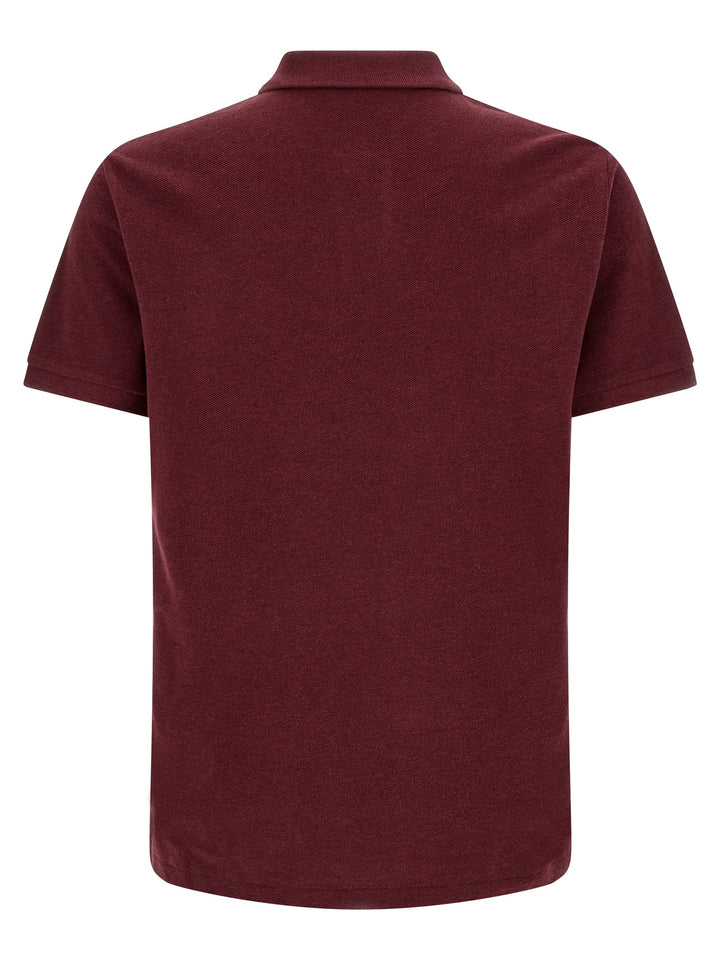 Polo Ralph Lauren Bordeaux Cotton Polo Shirt