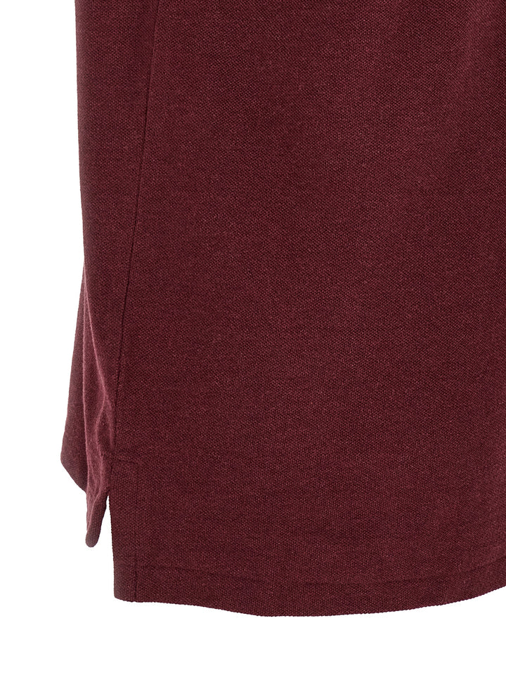Polo Ralph Lauren Bordeaux Cotton Polo Shirt