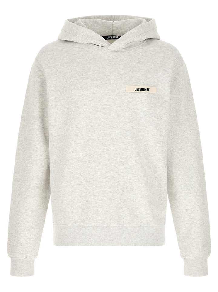Jacquemus Gray Cotton Sweatshirt