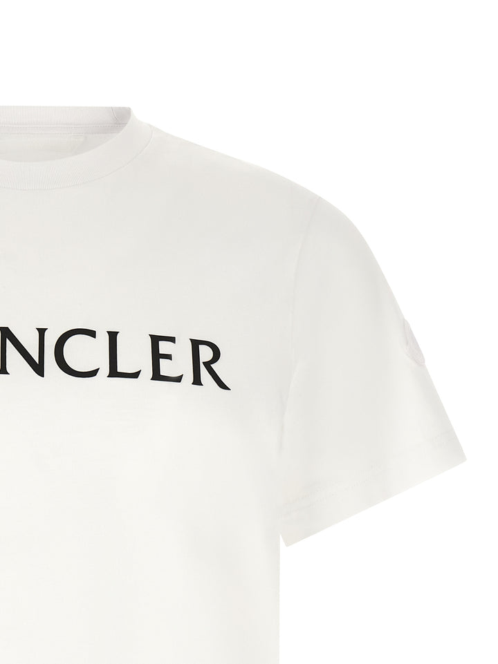 Moncler White Cotton T-Shirt