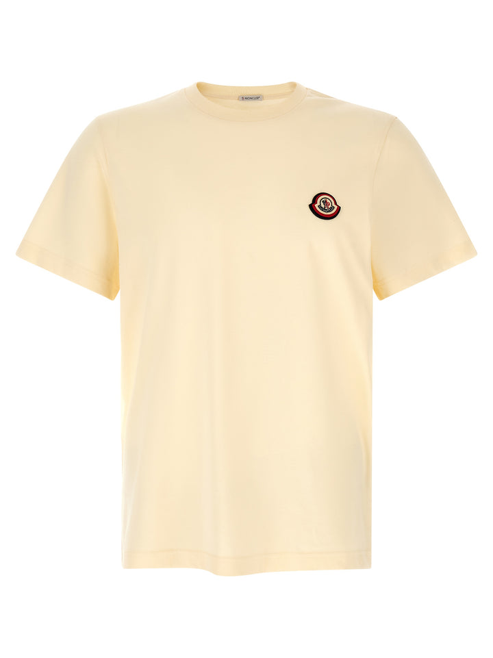 Moncler White Cotton T-Shirt