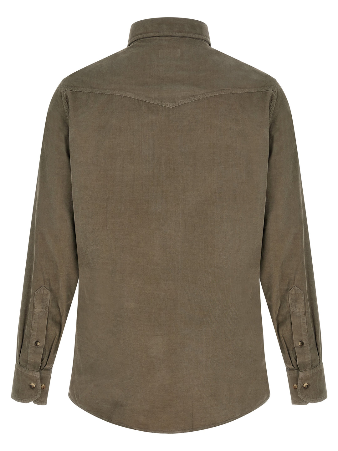 Brunello Cucinelli Bicolor Cotton Blouse
