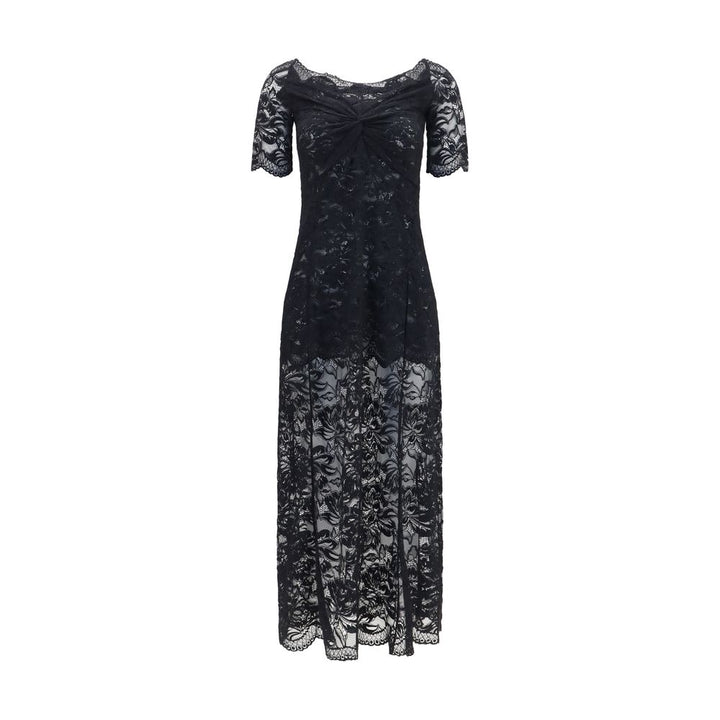 Rabanne Black Polyamide Long Dress