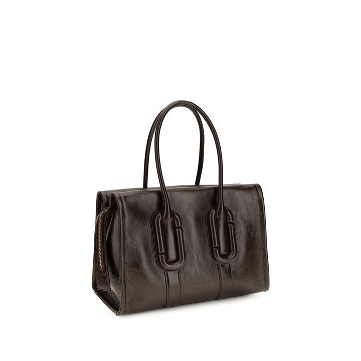 Marc Jacobs Brown Calf Leather Bos Taurus Shoulder Bag
