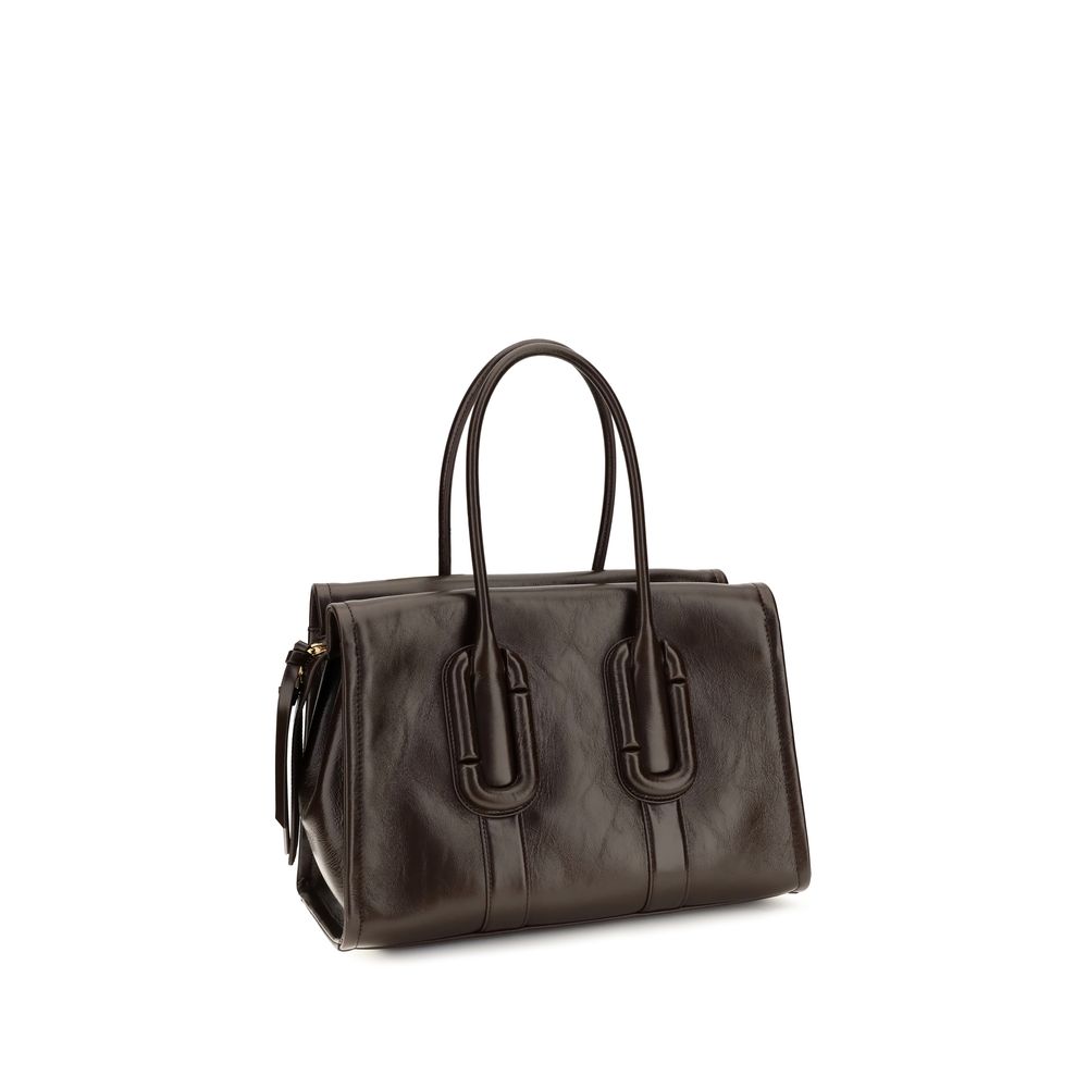 Marc Jacobs Brown Calf Leather Bos Taurus Shoulder Bag