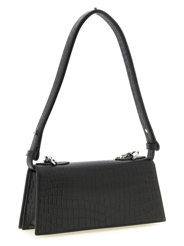 Alexander McQueen Black Calfskin Shoulder Bag