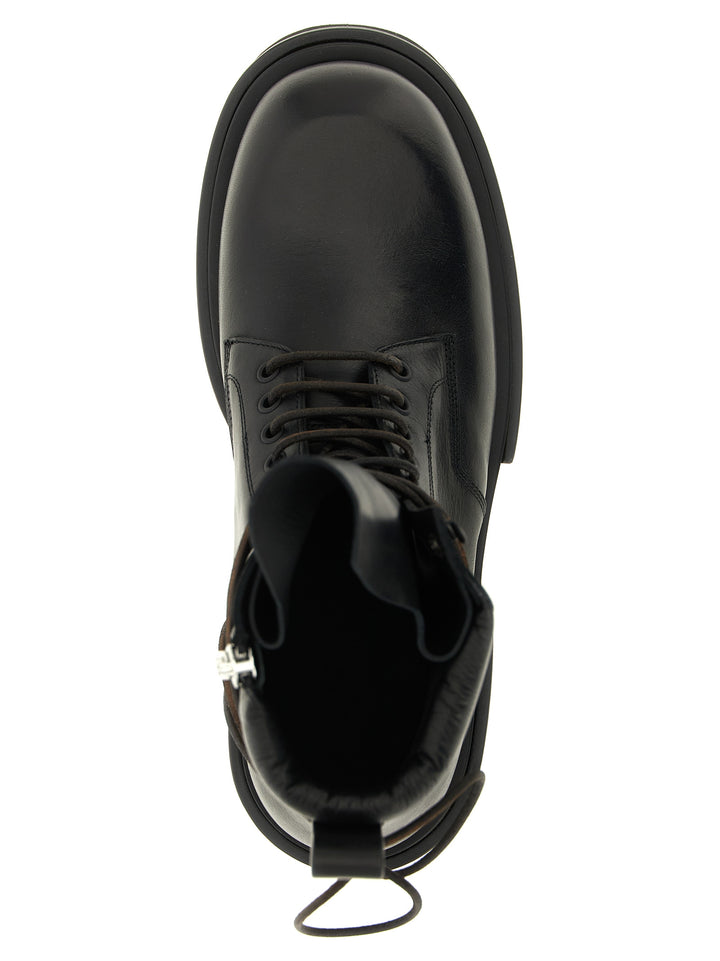 Rick Owens Black Calfskin Chelsea Boots