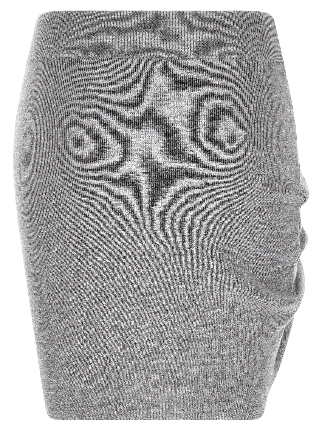 Giuseppe Di Morabito Gray Virgin Wool Long Skirt