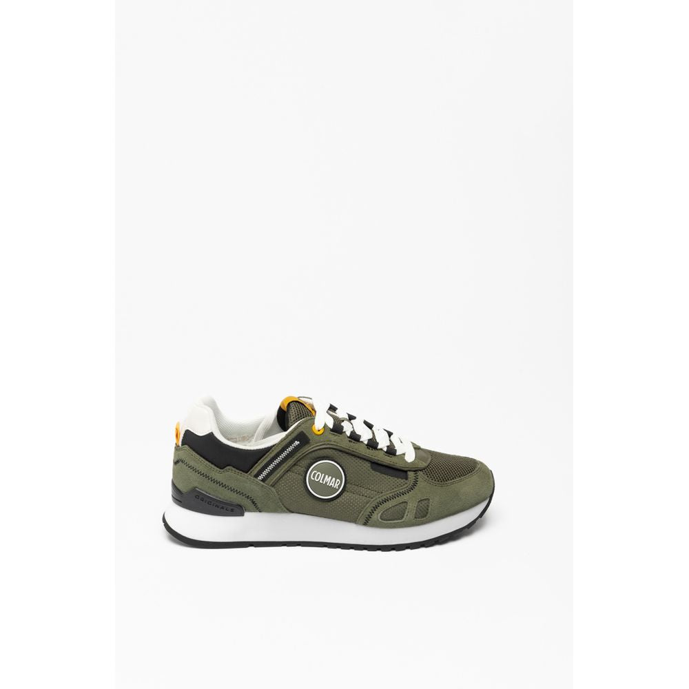 Colmar Army Leather Athletic Sneakers
