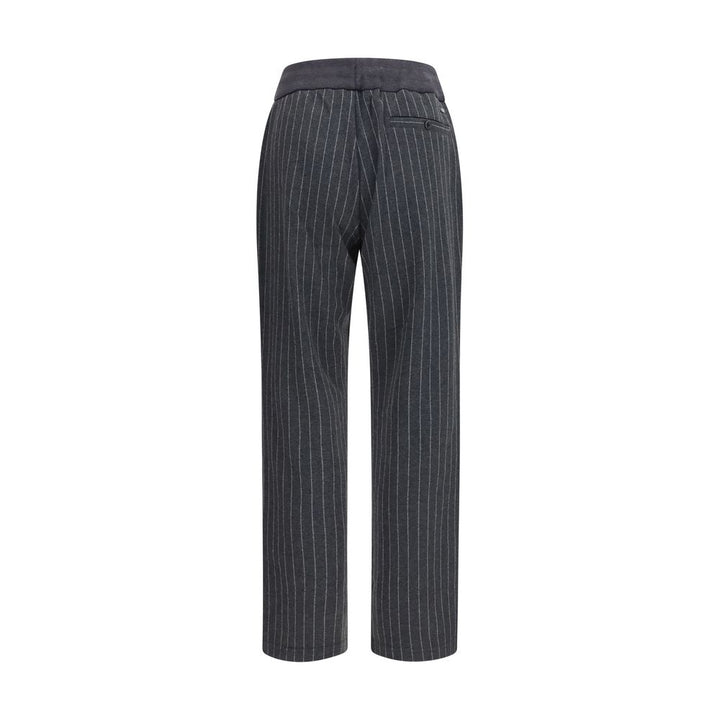 Herno Gray Cotton Casual Pants