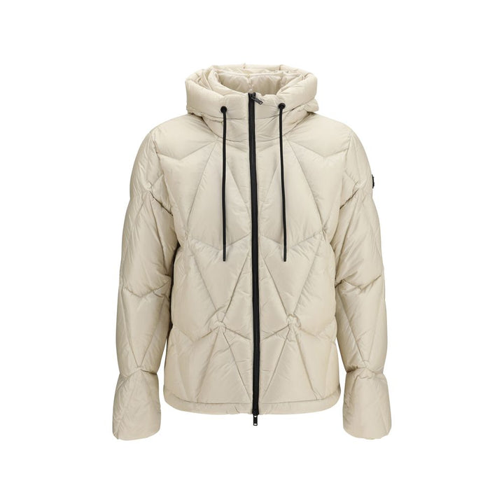Moose Knuckles Beige Nylon Full-Length Jacket
