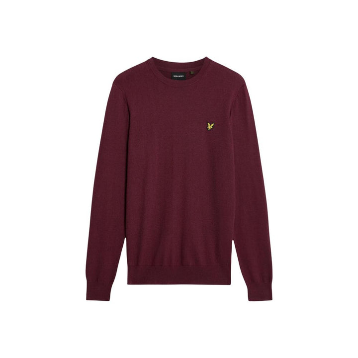 Lyle &amp; Scott Bordeaux Cotton Sweatshirt