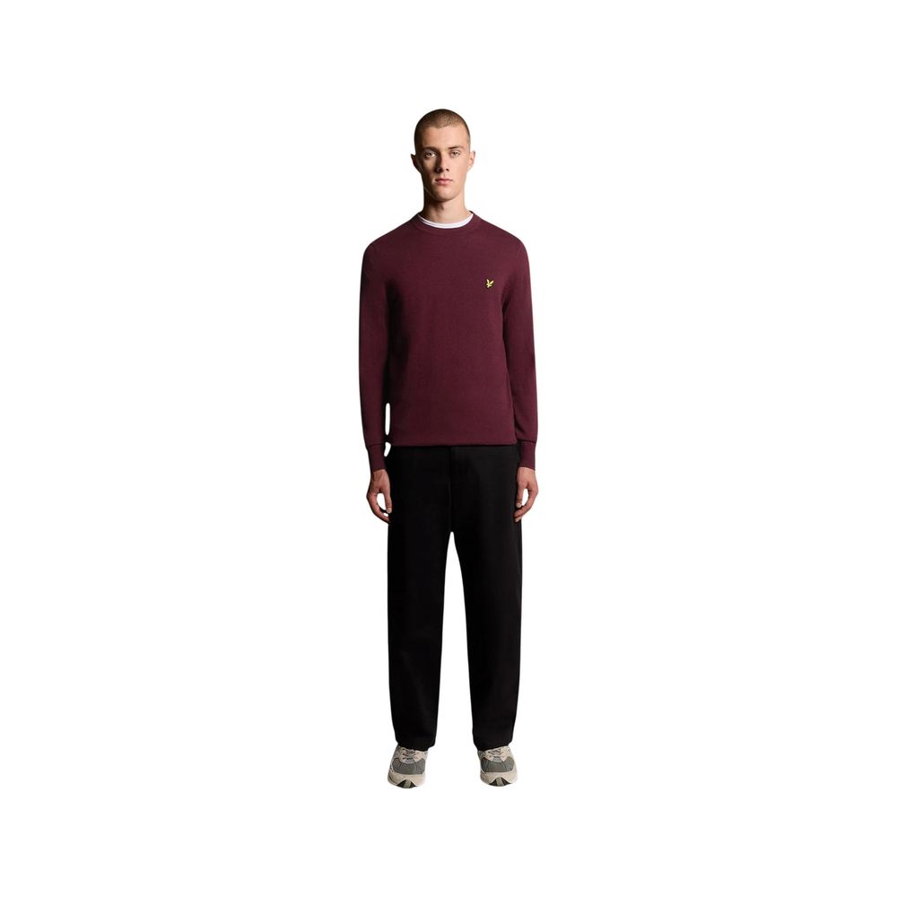 Lyle &amp; Scott Bordeaux Cotton Sweatshirt