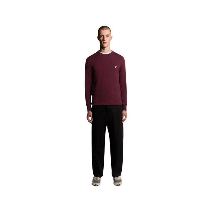 Lyle &amp; Scott Bordeaux Cotton Sweatshirt