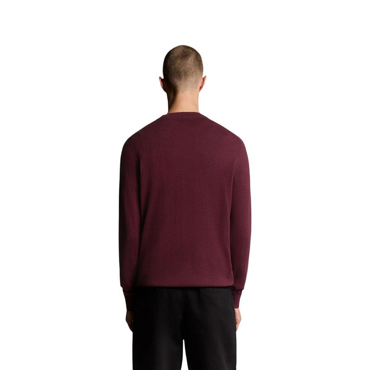 Lyle &amp; Scott Bordeaux Cotton Sweatshirt