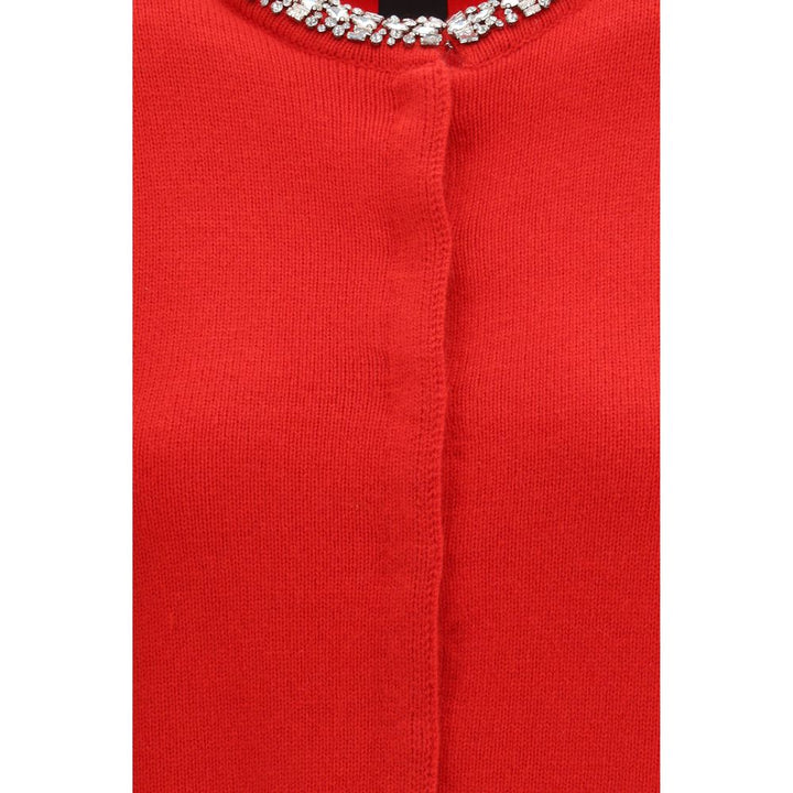 PINKO Multicolor Wool Oves Aries Cardigan