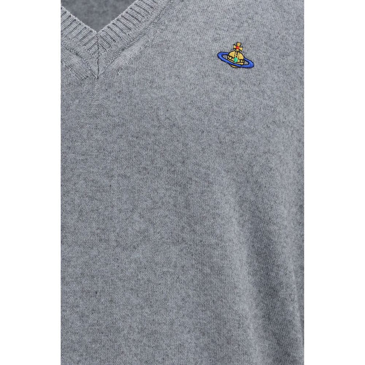 Vivienne Westwood Gray Cotton Sweatshirt
