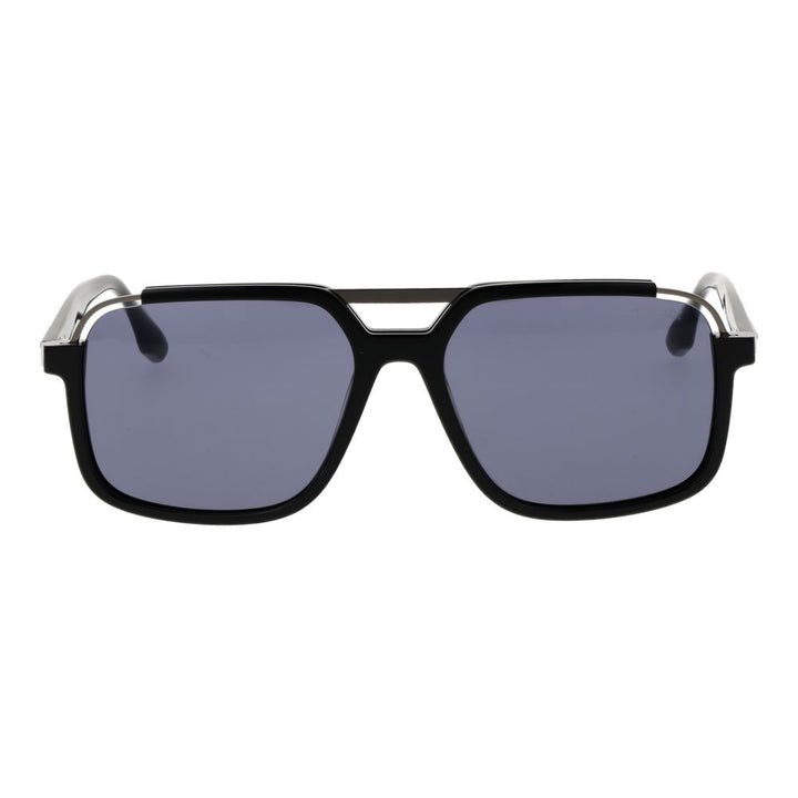 Trussardi Black Acetate &amp; Stainless Steel Sunglasses