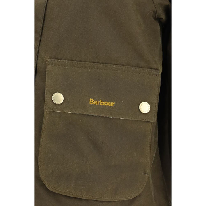 Barbour Bicolor Cotton Full-Length Jacket