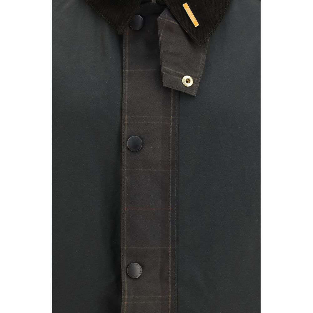 Barbour Bicolor Cotton Full-Length Jacket