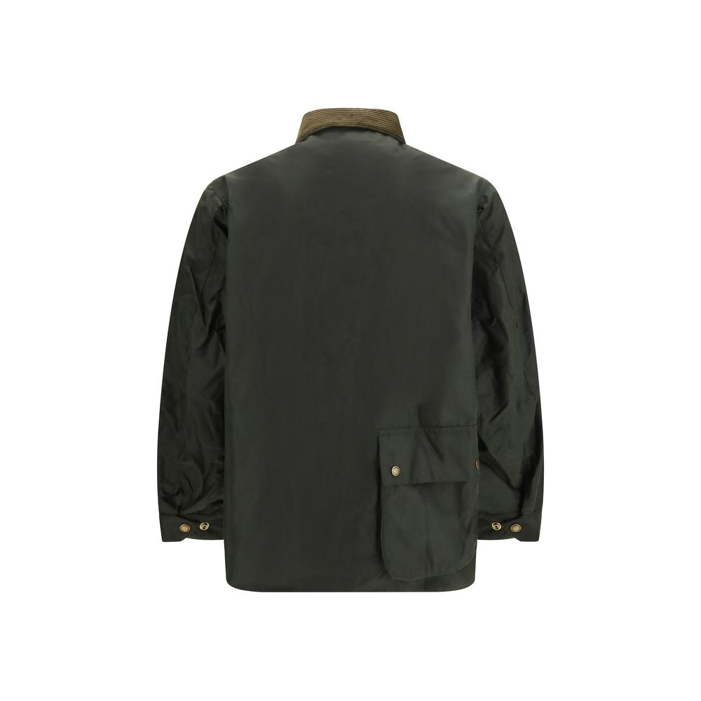 Barbour International Bicolor Cotton Full-Length Jacket