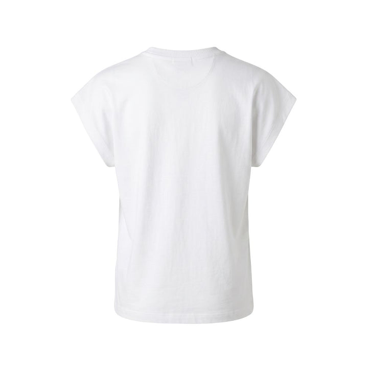 Trussardi White Cotton Women T-Shirt