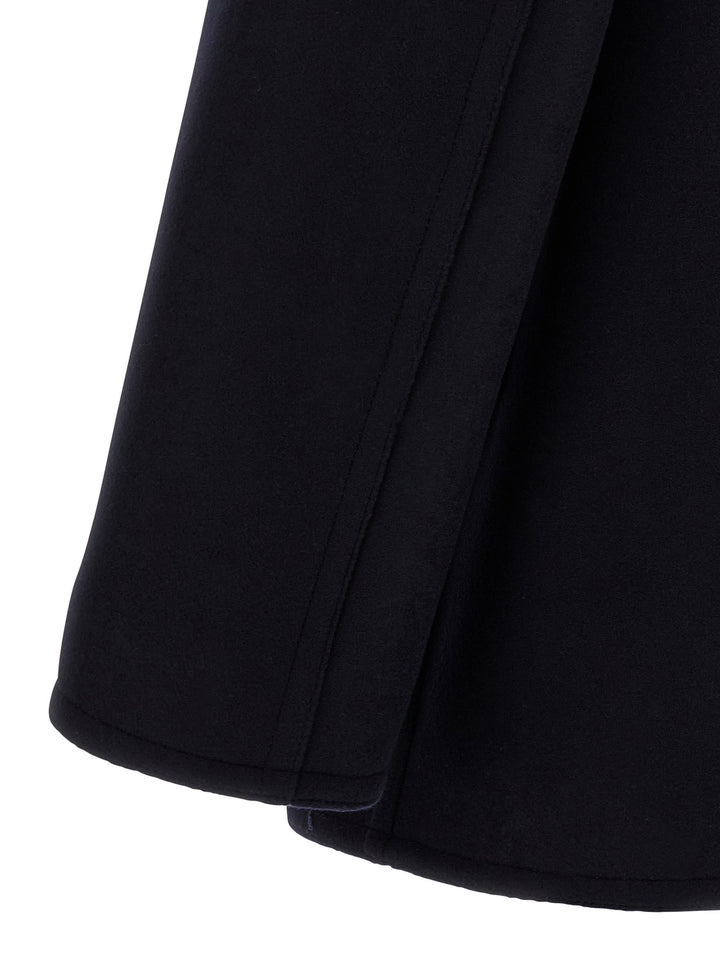 Burberry Blue Wool Coat
