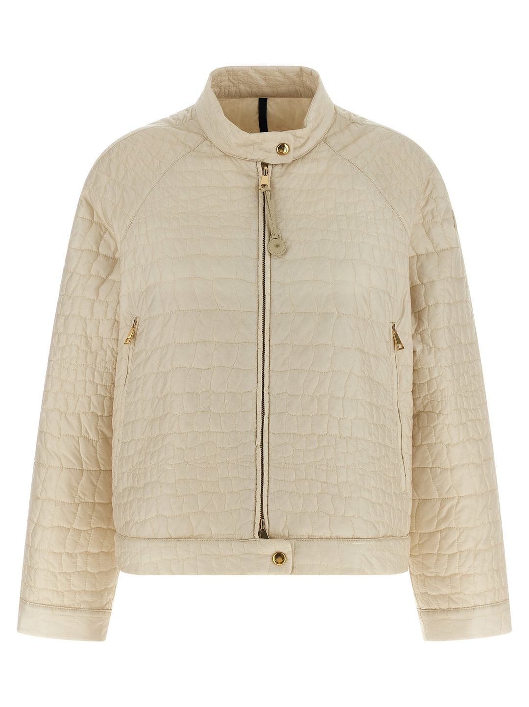 Moncler Beige Polyamide Full-Length Jacket