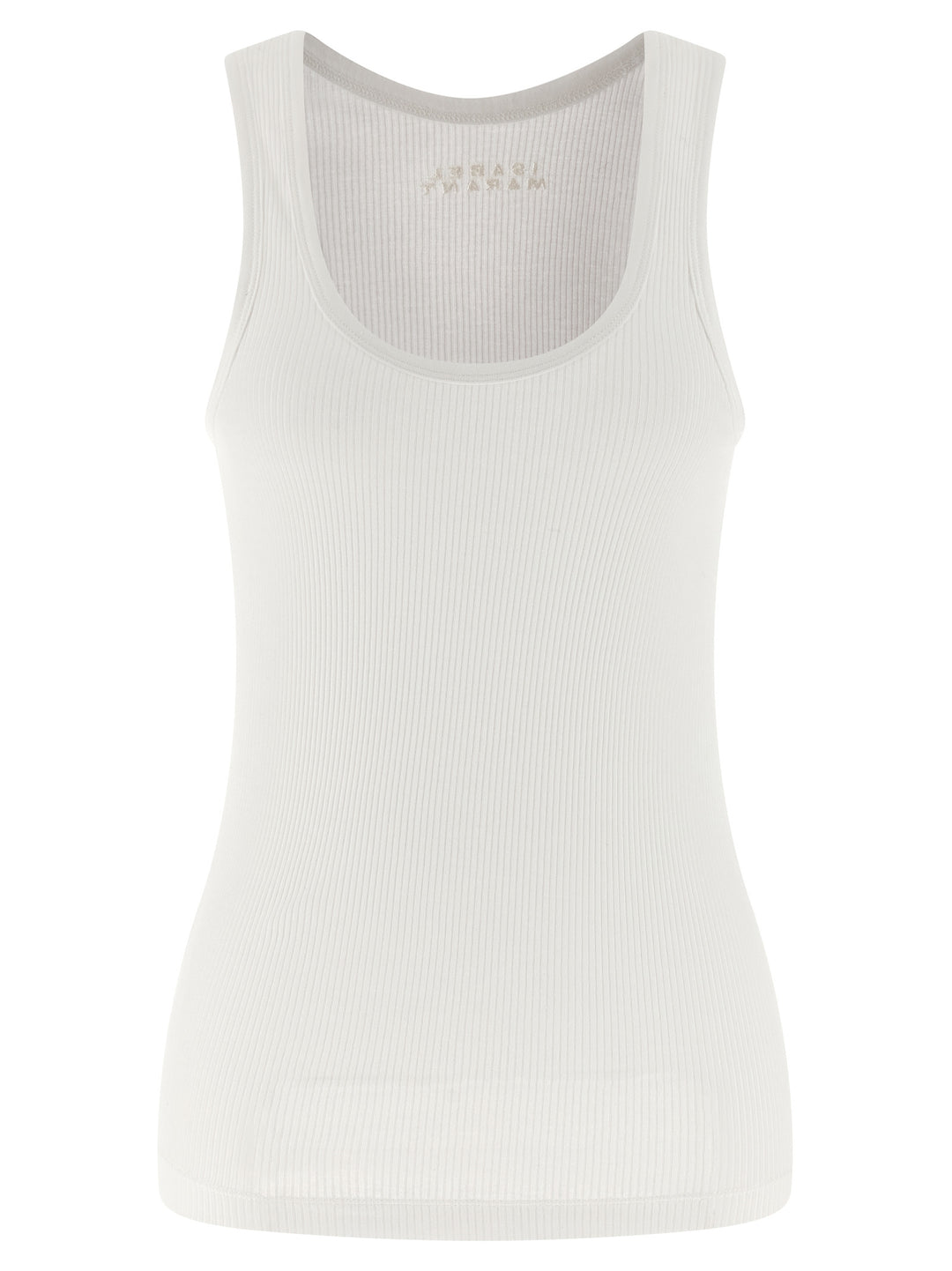 Isabel Marant White Cotton Tank Tops
