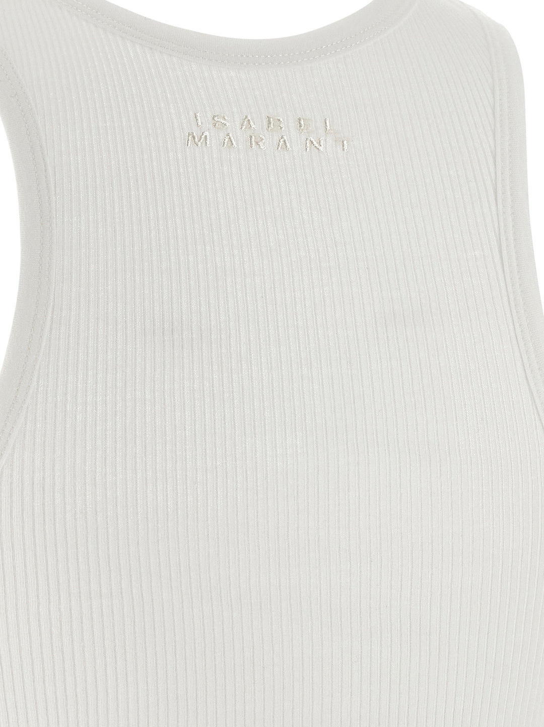 Isabel Marant White Cotton Tank Tops