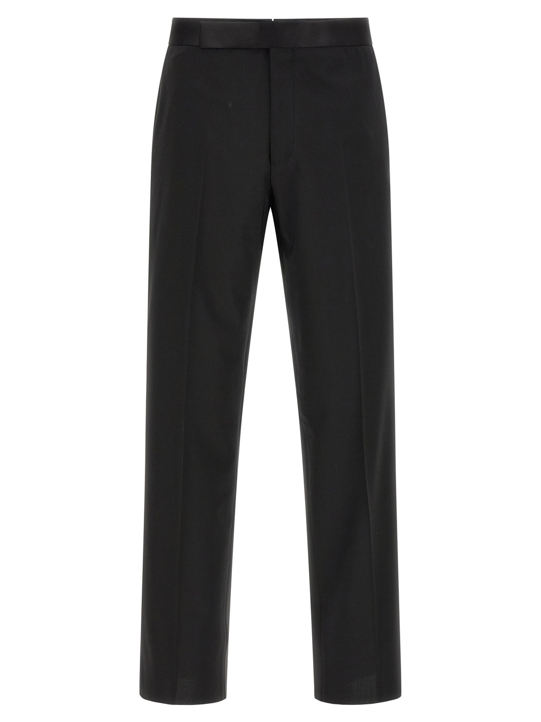 Lardini Black Virgin Wool Tuxedo