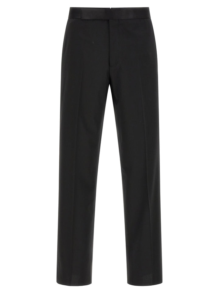 Lardini Black Virgin Wool Tuxedo
