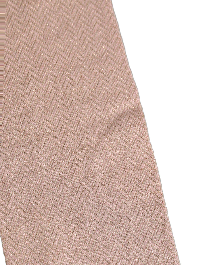 Dolce &amp; Gabbana Light Pink Viscose Over The Calf Accessory Socks