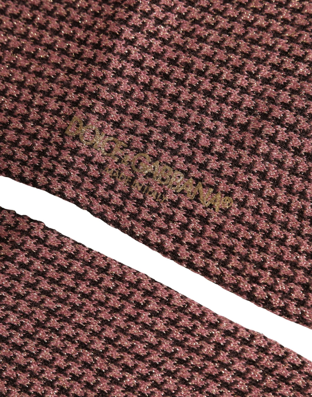 Dolce &amp; Gabbana Dusty Pink Viscose Over The Calf Accessory Socks