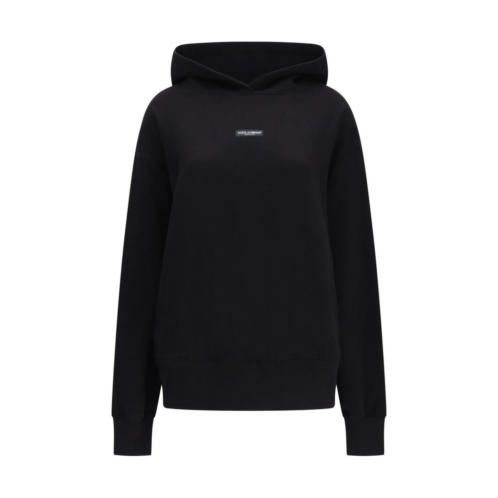 Dolce &amp; Gabbana Black Cotton Sweatshirt