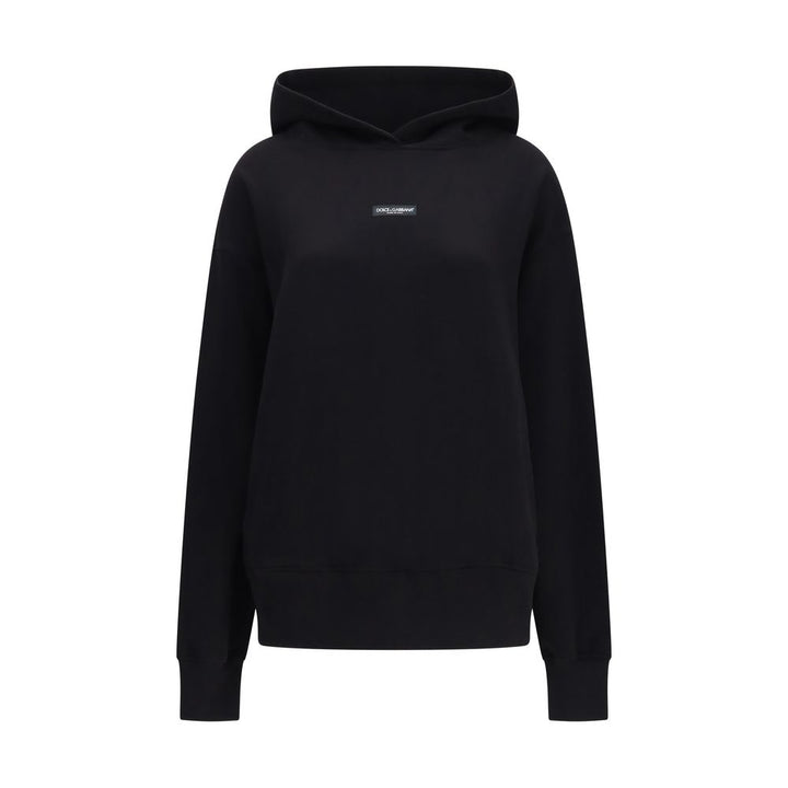 Dolce &amp; Gabbana Black Cotton Sweatshirt
