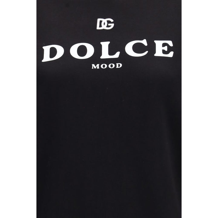 Dolce &amp; Gabbana Black Cotton Sweatshirt