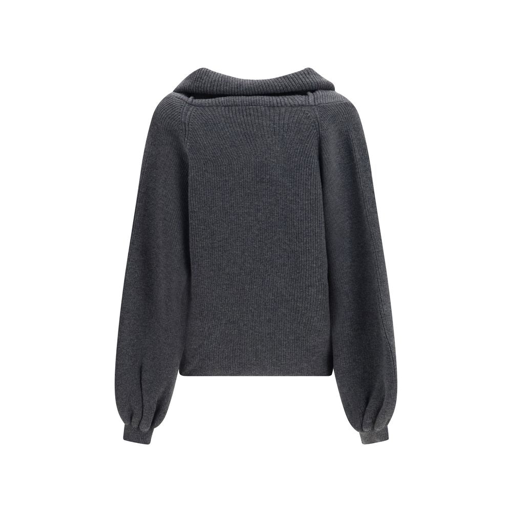 Dolce &amp; Gabbana Gray Wool Oves Aries Cardigan